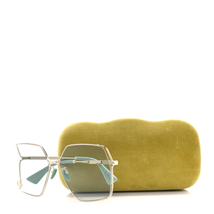 Gucci Metal Sunglasses GG0817S Green 8 of 8