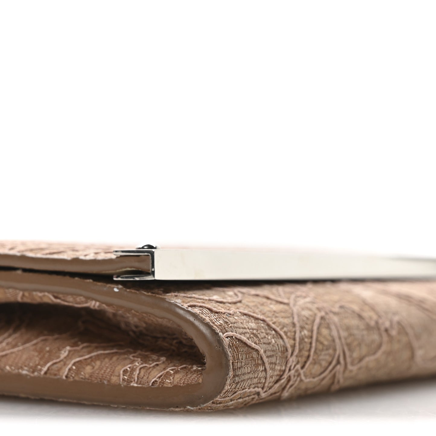 Lace Milla Wallet on Chain Powder Pink