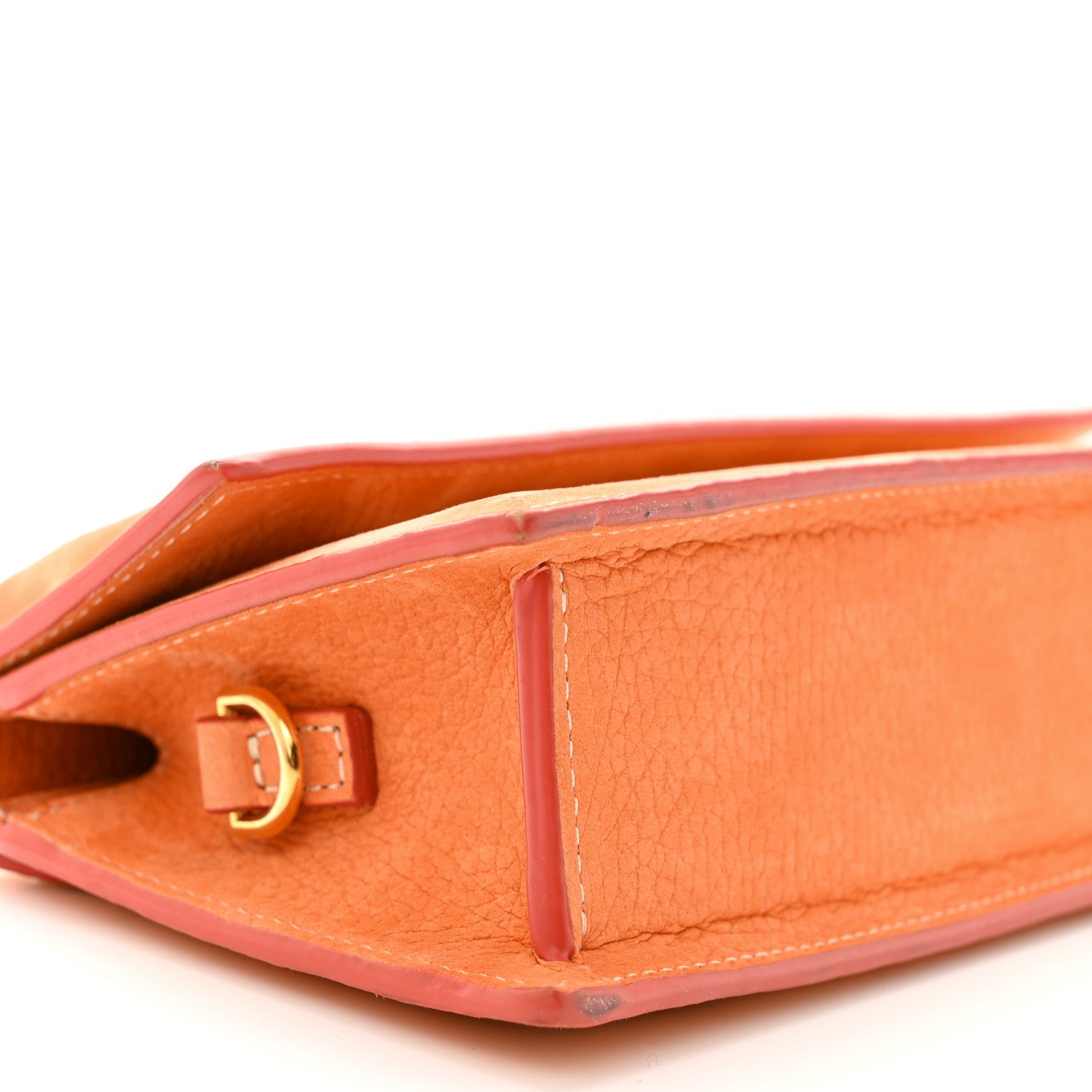 Jacquemus Nubuck Le Chiquito Long Orange 8 of 14