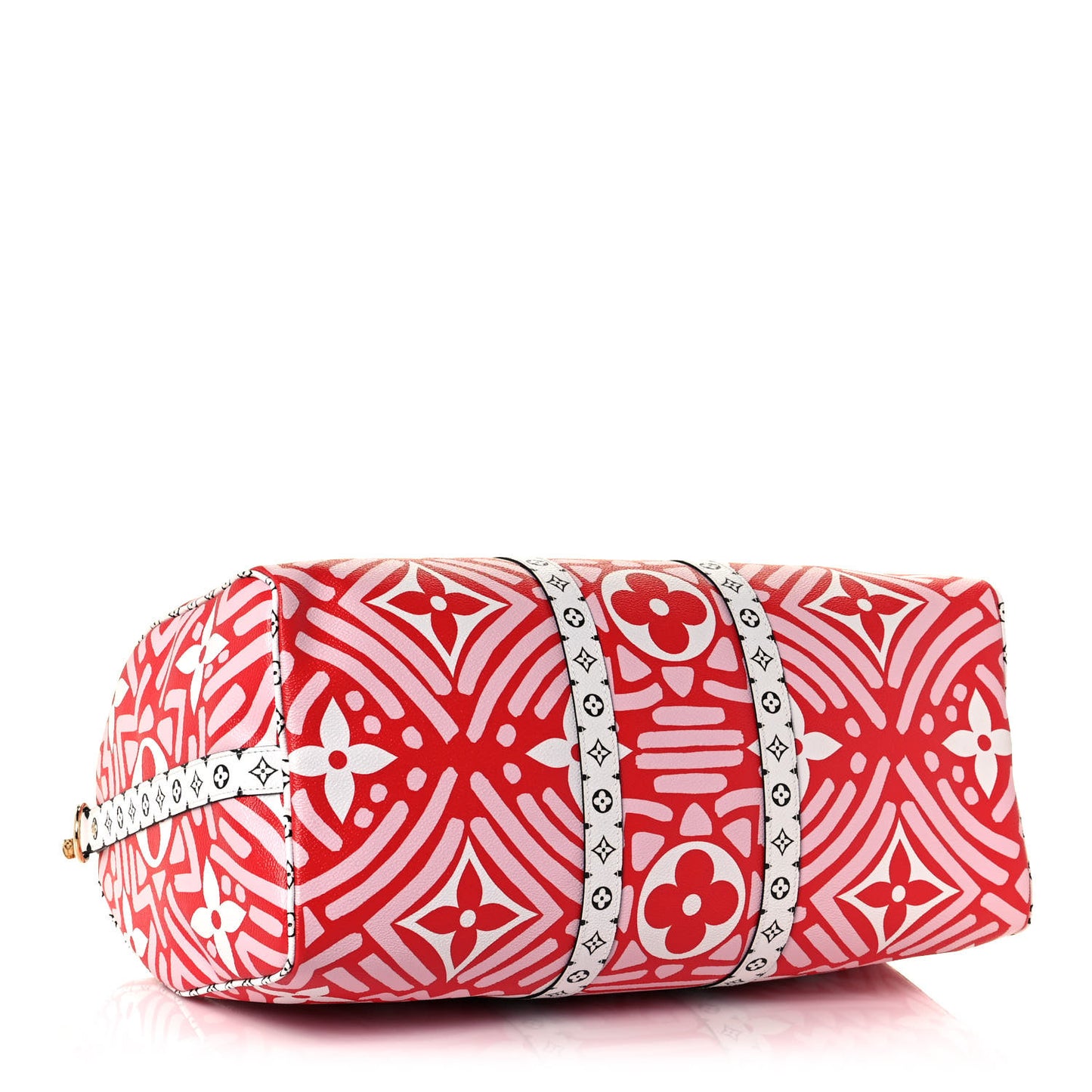Monogram Giant Crafty Keepall Bandouliere 45 Rouge Rose Creme