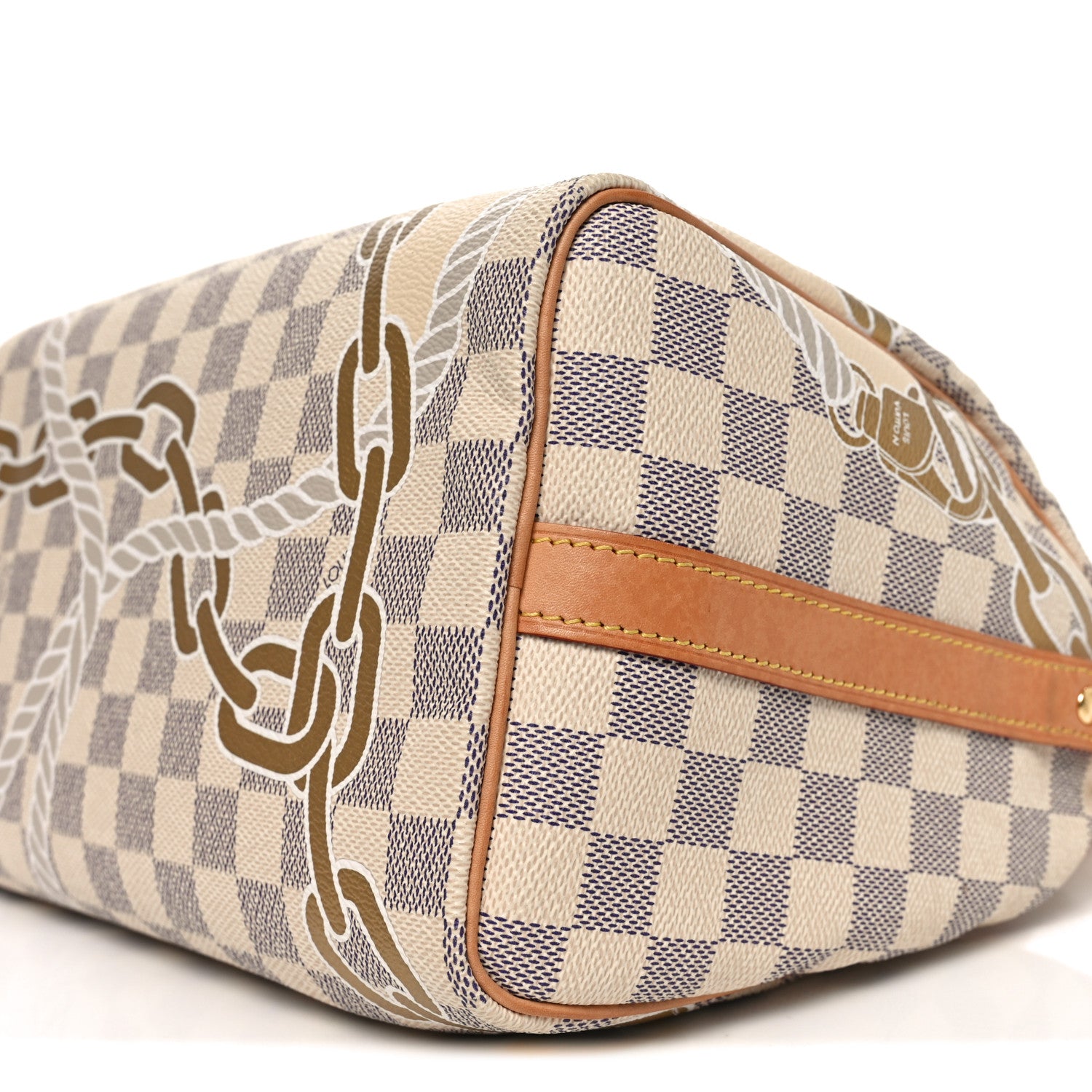 Louis Vuitton Damier Azur Nautical Speedy Bandouliere 25 17 of 19