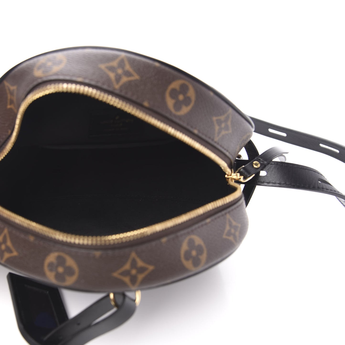 X LOL Monogram Boite Chapeau Souple Blue Silver