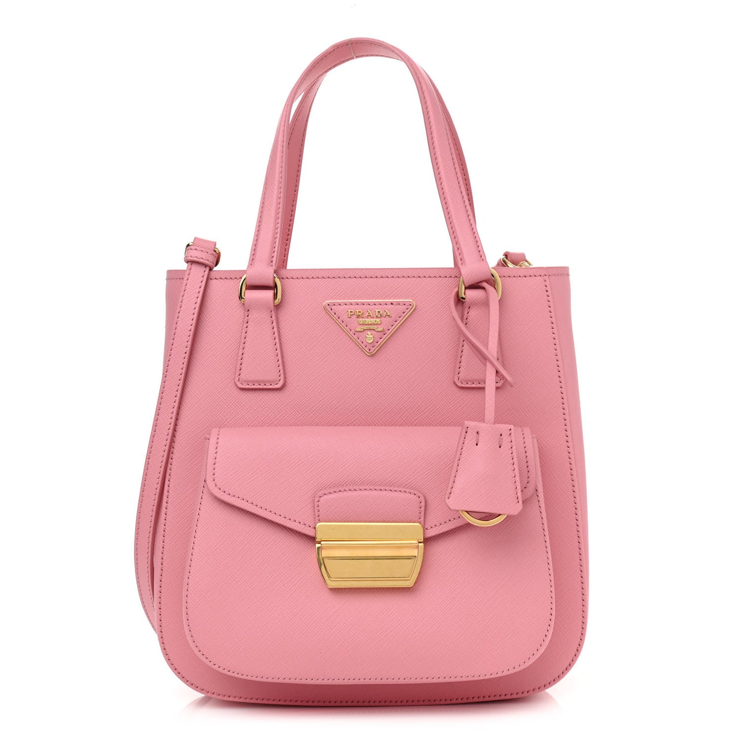 Saffiano Lux Metropolis Tote Petalo