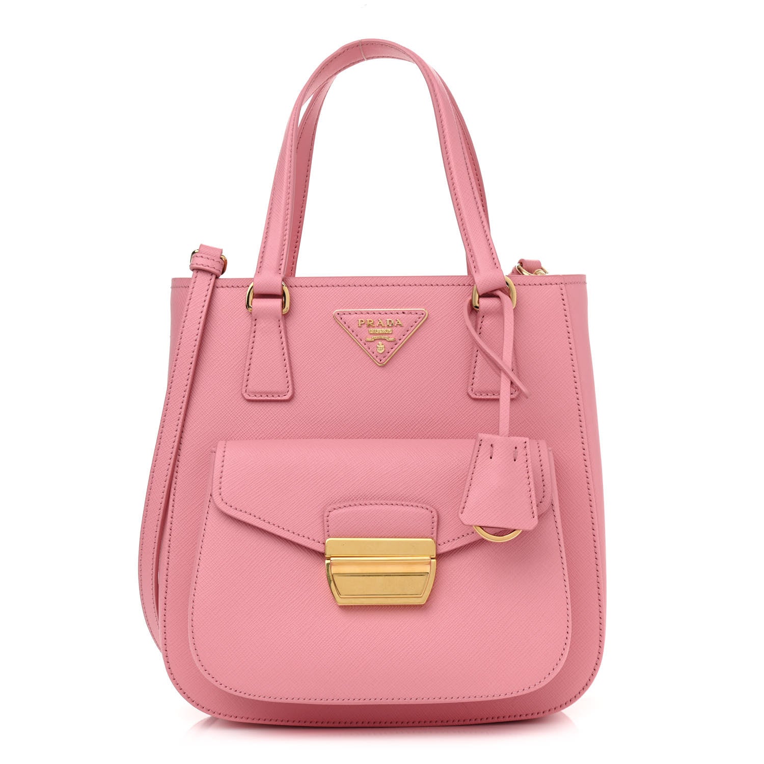 Prada Saffiano Lux Metropolis Tote Petalo 1 of 9