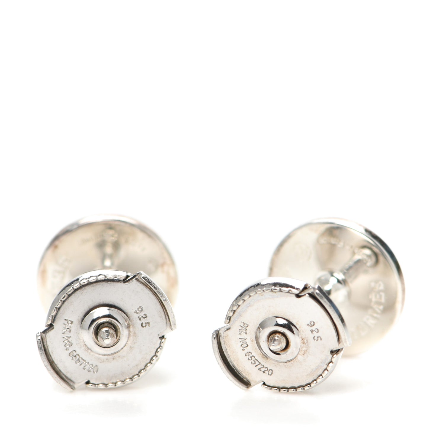 Sterling Silver TPM Ex-Libris Earrings