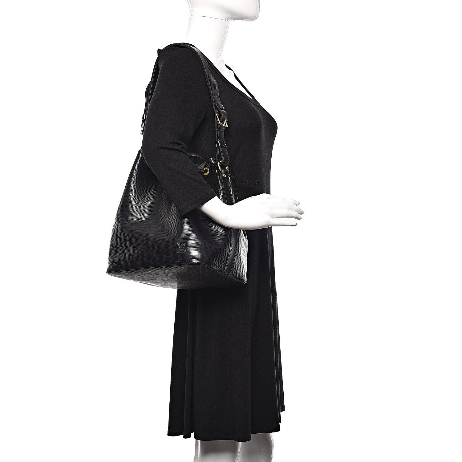 Louis Vuitton Epi Petit Noe Black 2 of 11