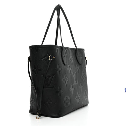 Louis Vuitton Empreinte Monogram Giant Neverfull MM Black 4 of 11