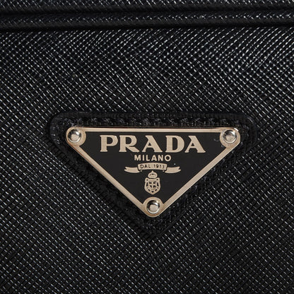 Prada Saffiano Lux Bauletto Nero Black 9 of 10