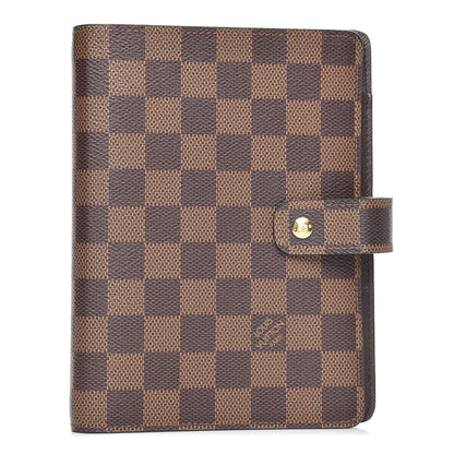Louis Vuitton Damier Ebene Medium Ring Agenda Cover 1 of 7