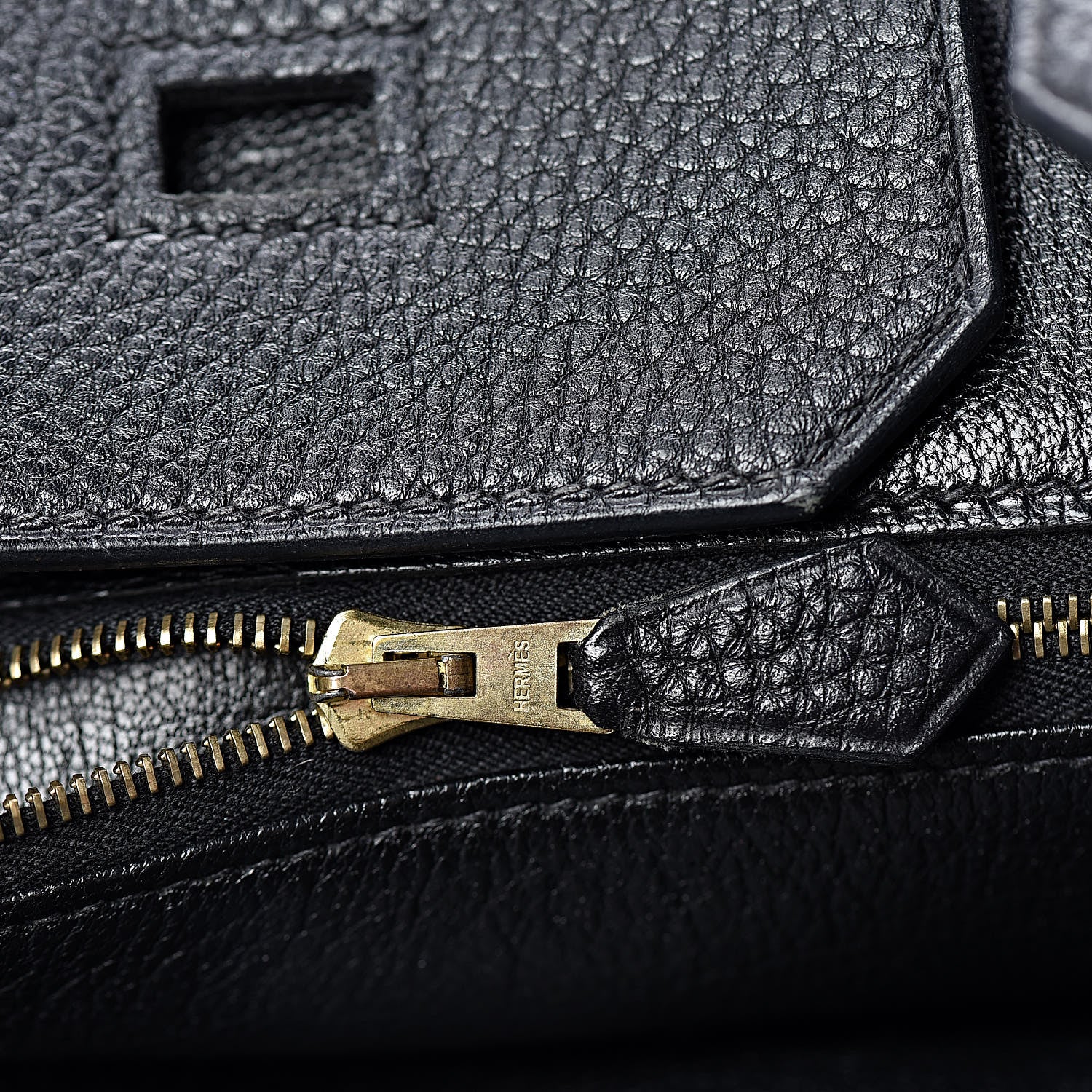 Hermes Togo Birkin 35 Black 17 of 32