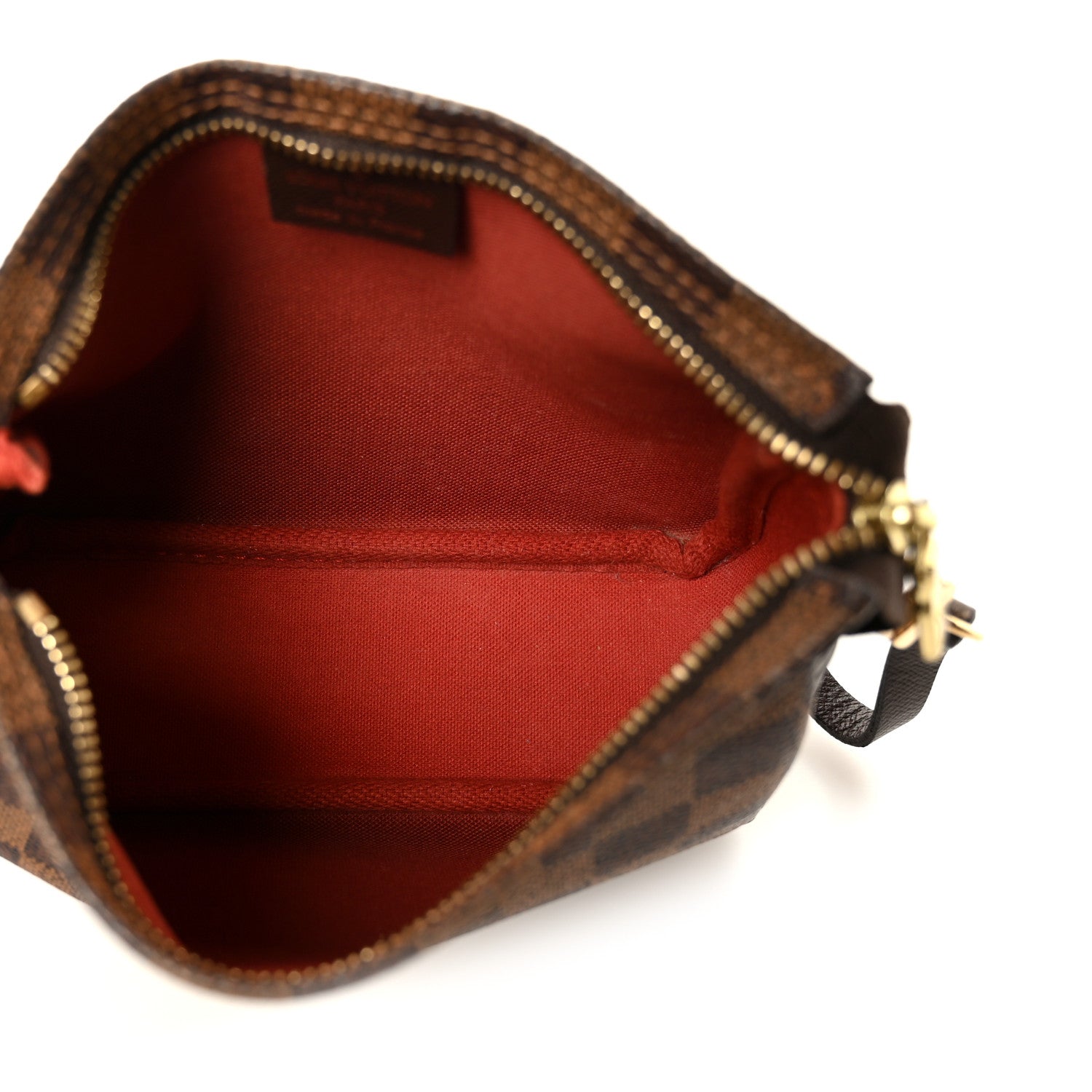 Louis Vuitton Damier Ebene Trousse Make Up Bag Pochette 5 of 10