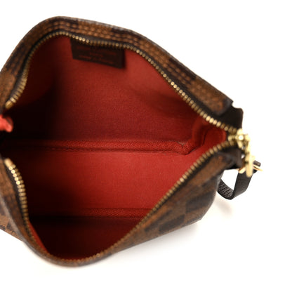 Louis Vuitton Damier Ebene Trousse Make Up Bag Pochette 5 of 10