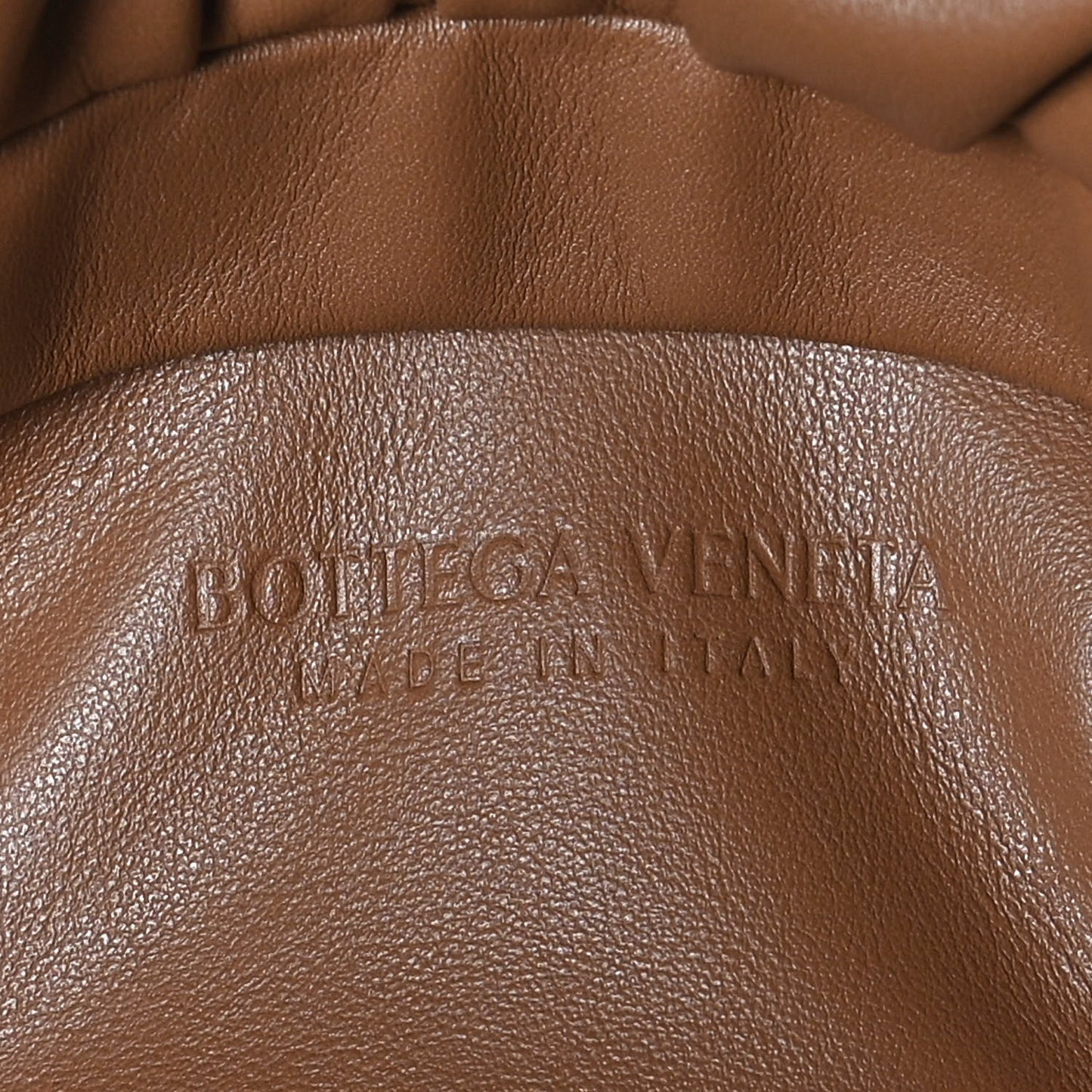 Calfskin The Pouch Chain Teak