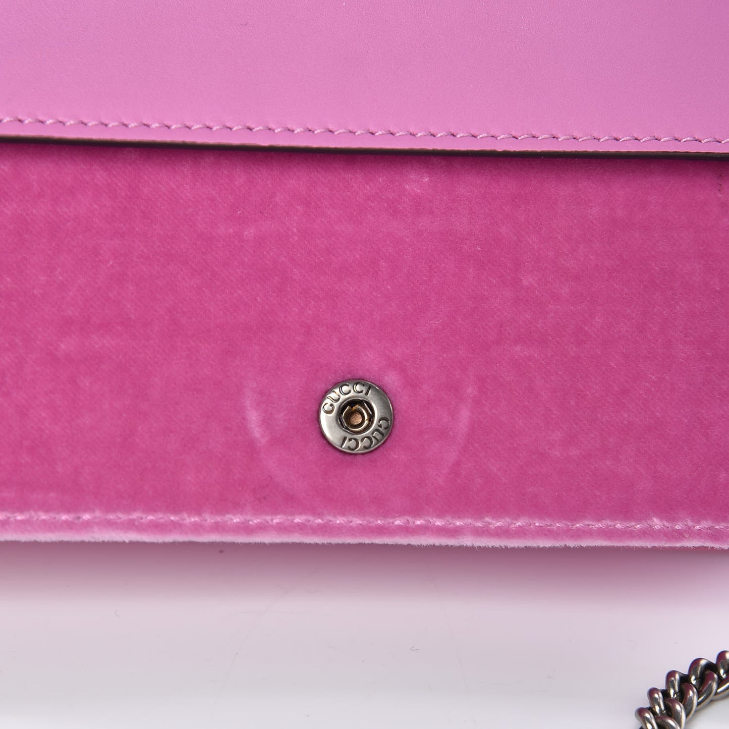Velvet Crystal Super Mini Dionysus Shoulder Bag Malva