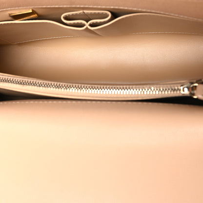 Chanel Caviar Quilted Small Coco Handle Flap Beige 5 of 10