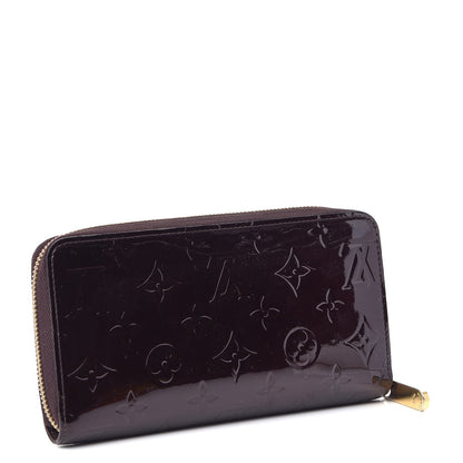 Louis Vuitton Vernis Zippy Wallet Amarante 3 of 10