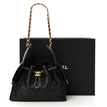 Chanel Caviar Quilted Small Chanel 25 Handbag Black 11 of 11