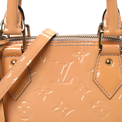 Louis Vuitton Vernis Alma BB Rose Velours 7 of 13