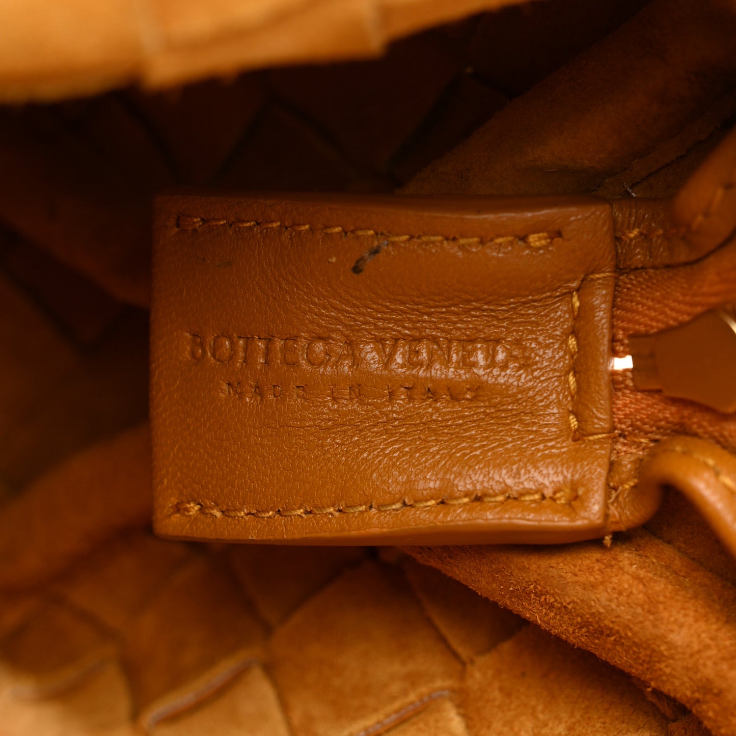 Nappa Intrecciato Mini Loop Camera Bag Cob