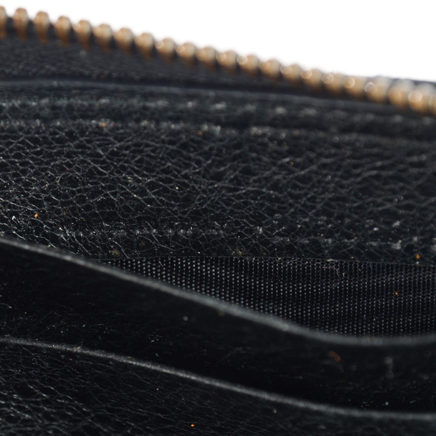 Balenciaga Chevre Classic Hardware Continental Zip Around Wallet Black 10 of 14