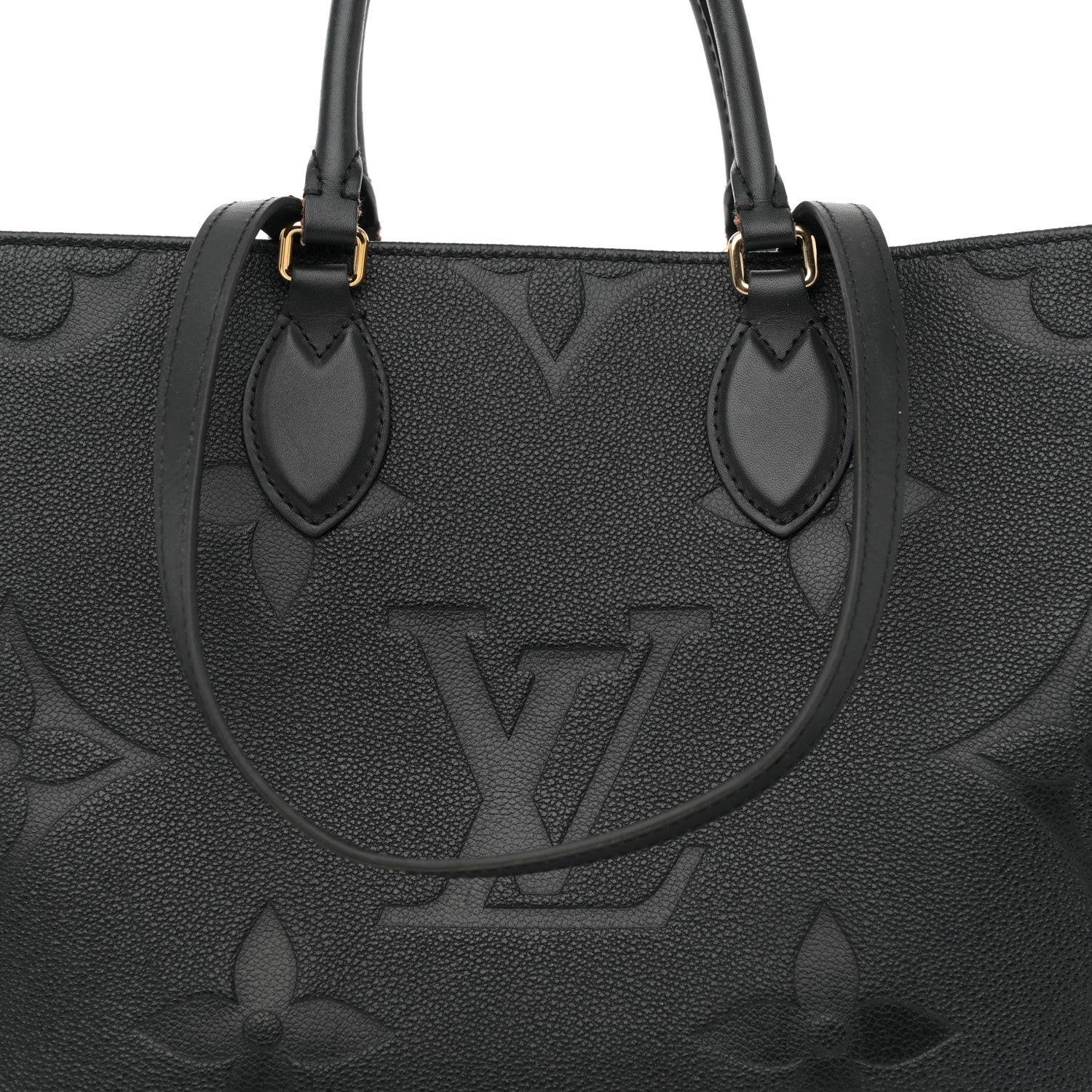 Louis Vuitton Empreinte Monogram Giant Onthego MM Black 7 of 13