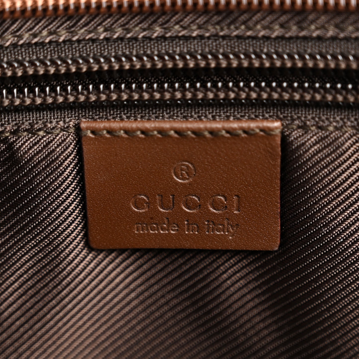 Monogram Tote Bag Brown