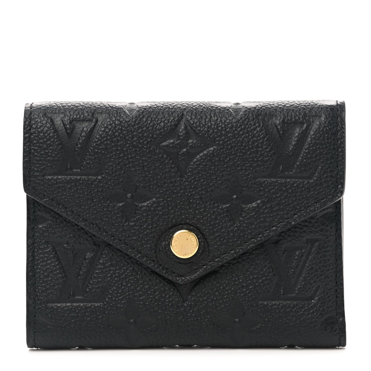 Louis Vuitton Empreinte Victorine Wallet Black 1 of 7