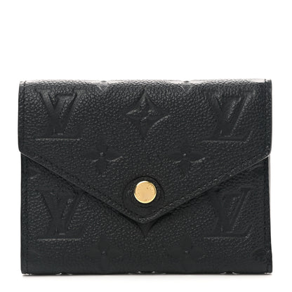 Louis Vuitton Empreinte Victorine Wallet Black 1 of 7