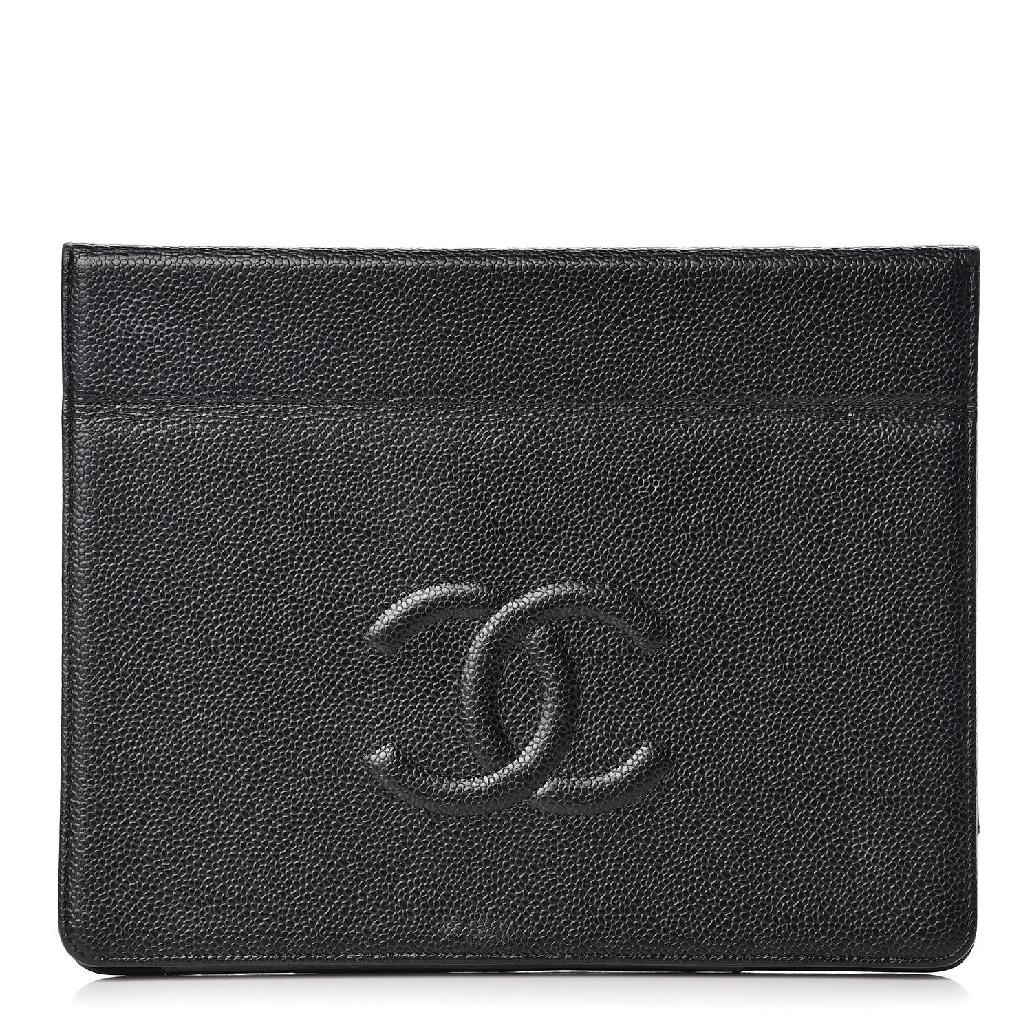 Chanel Caviar Timeless CC iPad Case Black 1 of 17