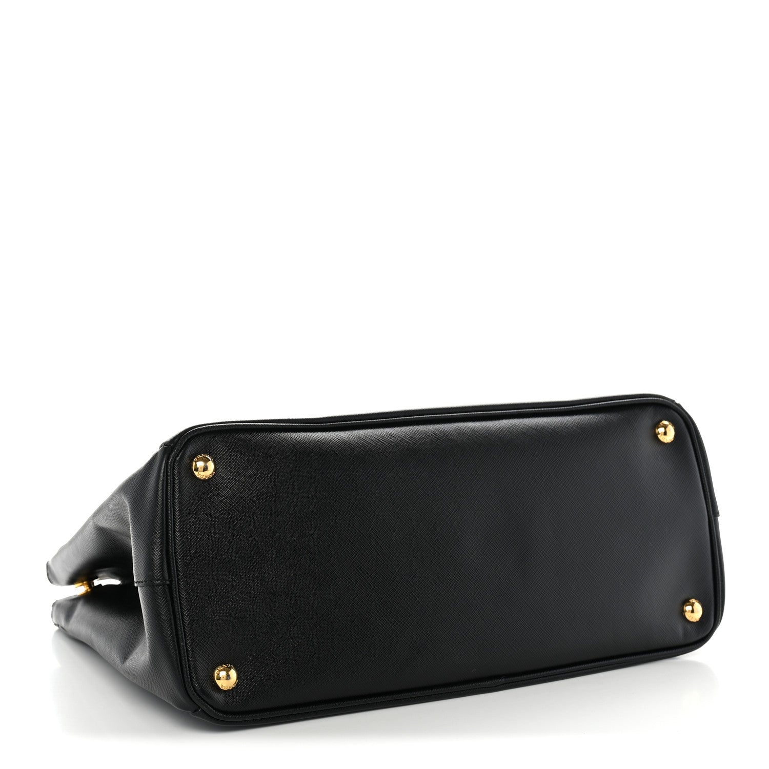 Prada Saffiano Medium Galleria Double Zip Tote Black 4 of 11