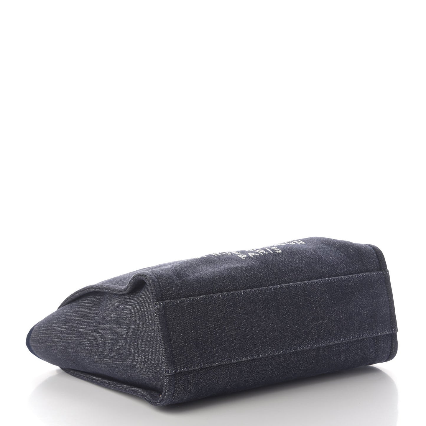 Denim Small Deauville Tote Dark Blue
