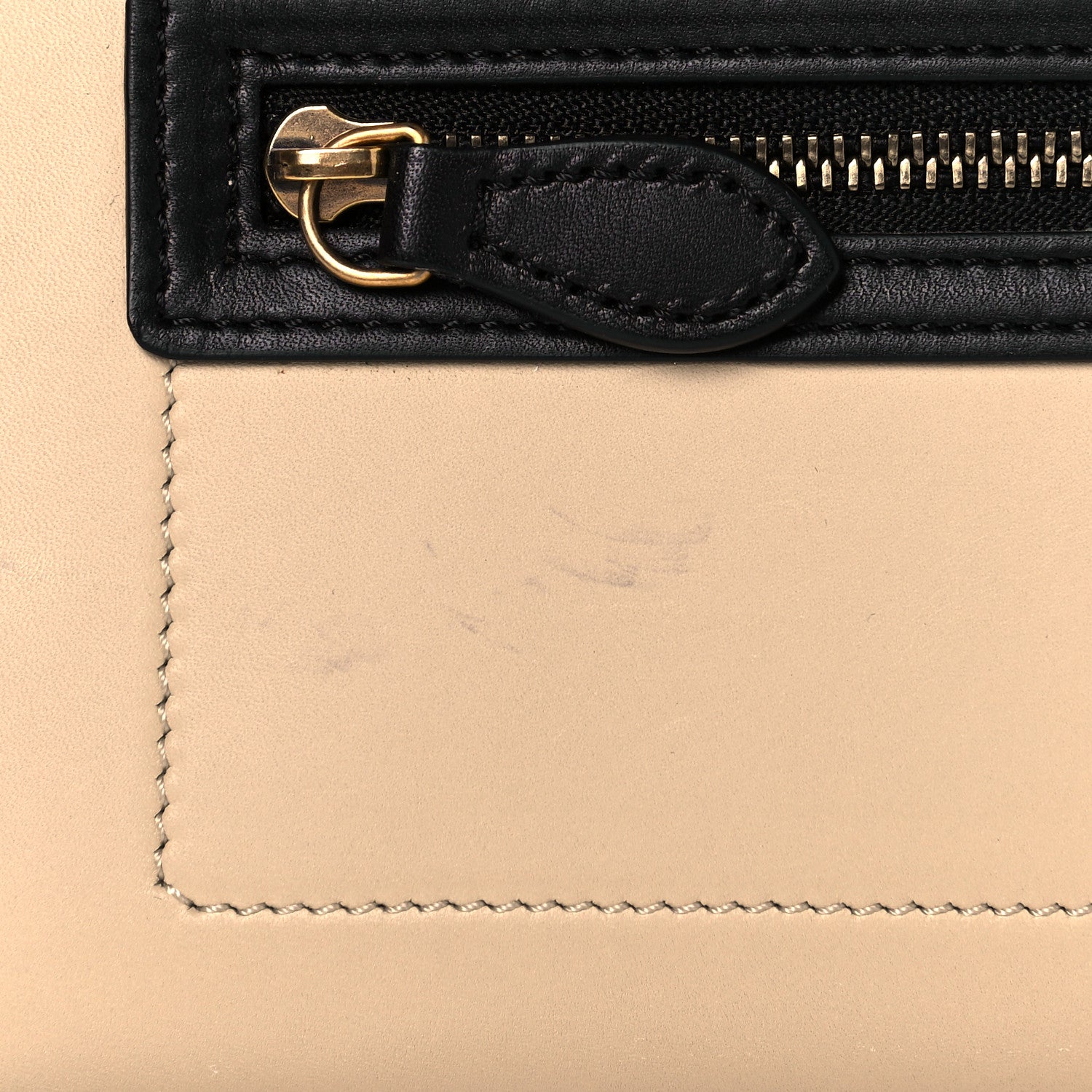 Celine Smooth Calfskin Nano Tri-Color Luggage White 10 of 10