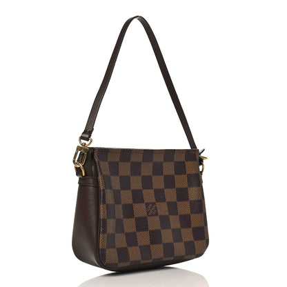 Louis Vuitton Damier Ebene Trousse Make Up Bag Pochette 3 of 8