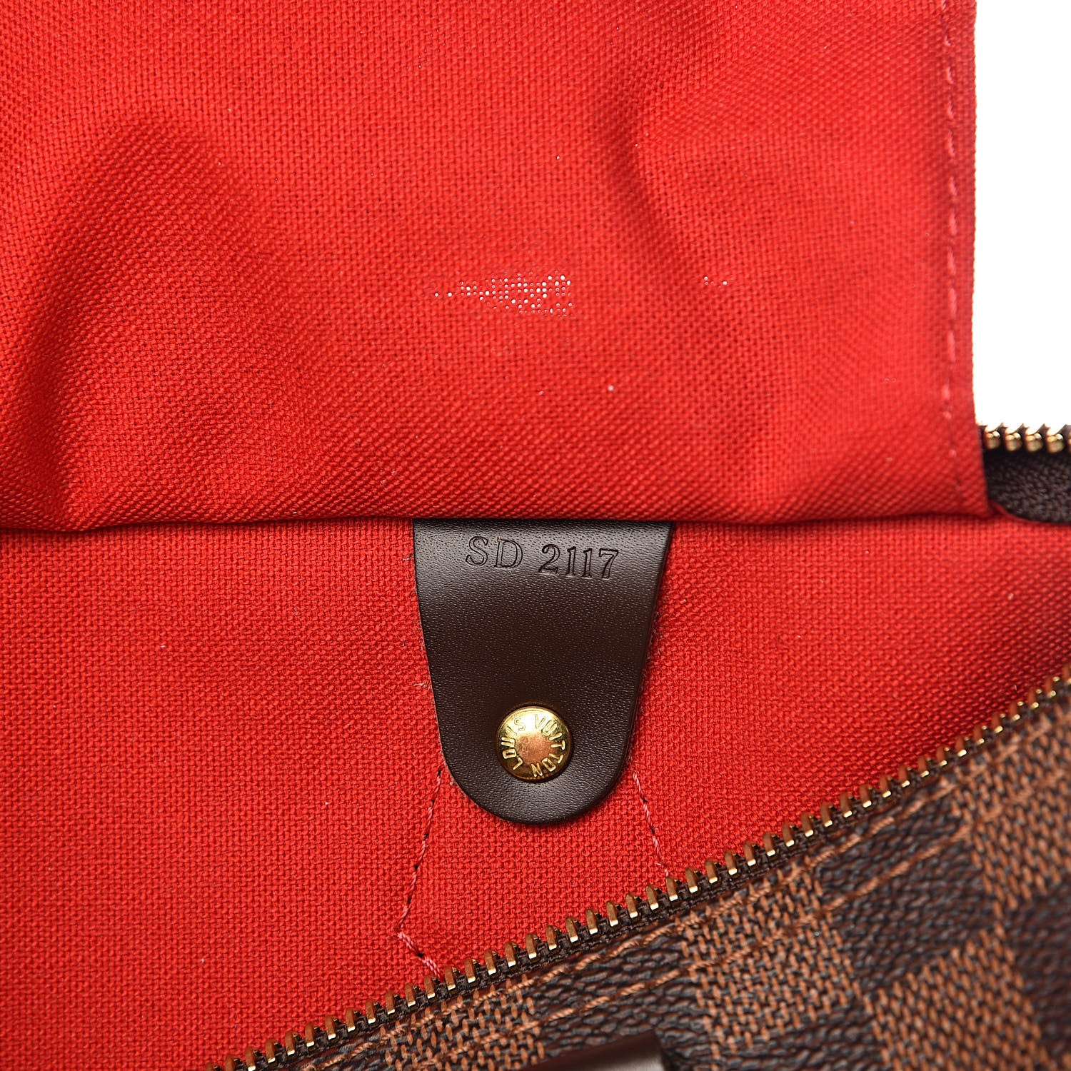 Louis Vuitton Damier Ebene Speedy 30 6 of 10