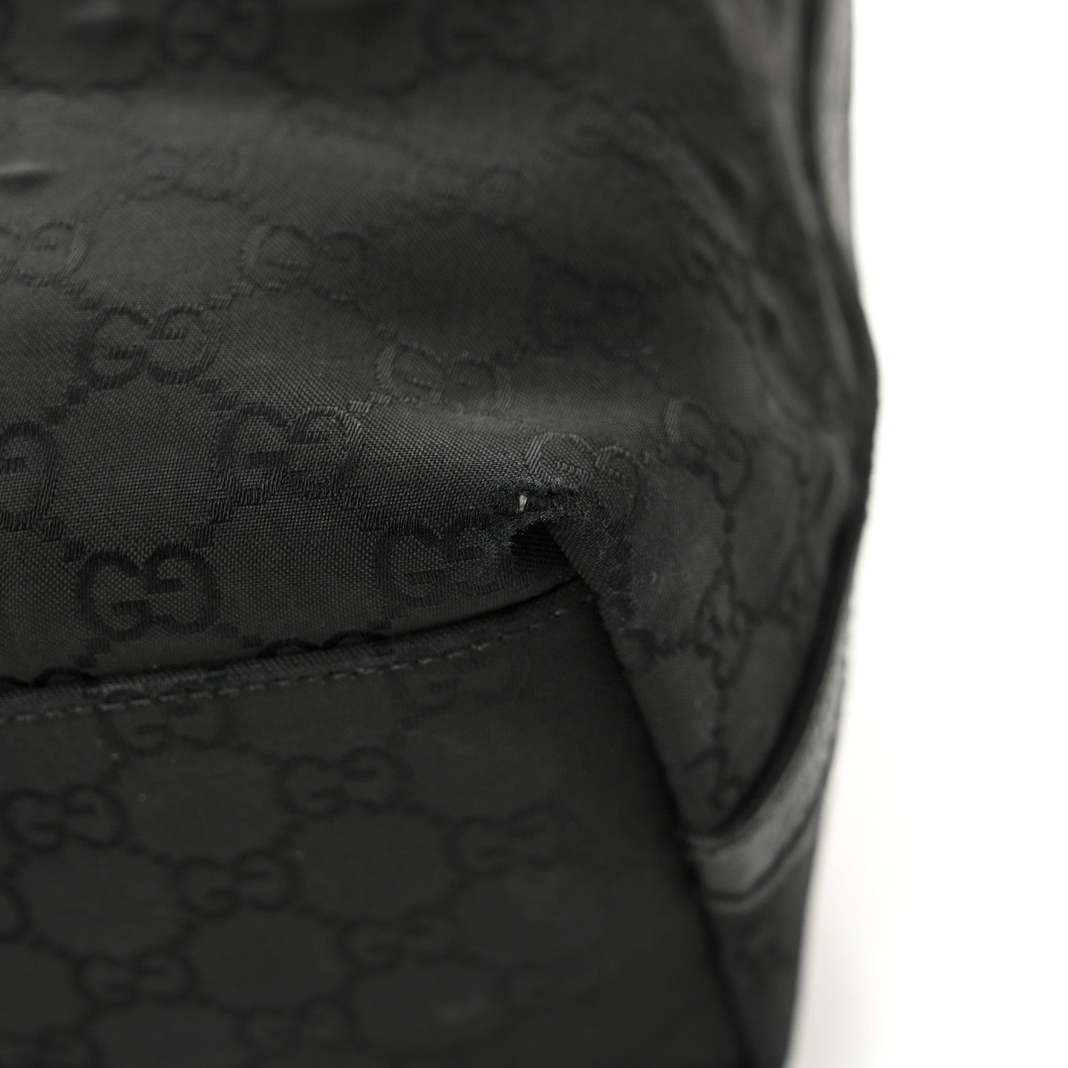 Gucci Canvas Monogram Gifford Shopping Tote Black 17 of 17