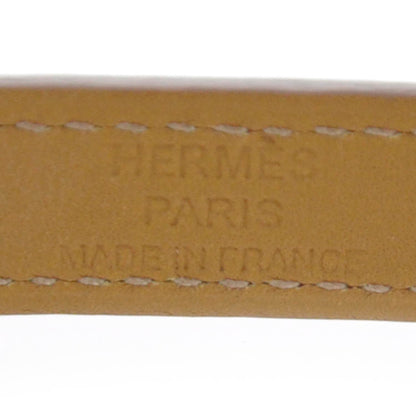Hermes Epsom Kelly Double Tour Bracelet Rose Jaipur 4 of 8