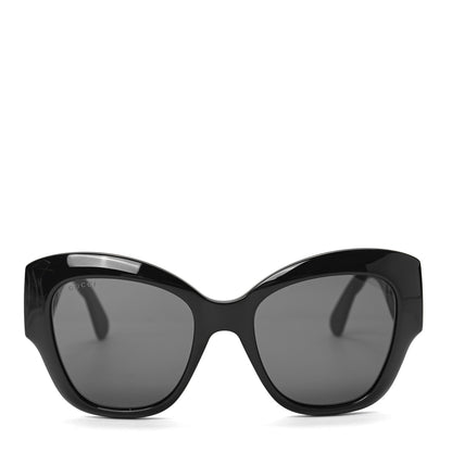 Gucci Acetate GG Butterfly Sunglasses GG0808S Black 2 of 6