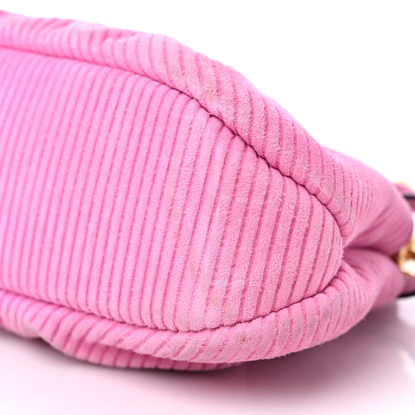 Camoscio Line Embossed Small Peekaboo Click Bag Lollypop