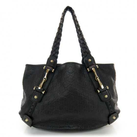 Gucci Guccissima Leather Pelham Black 1 of 7