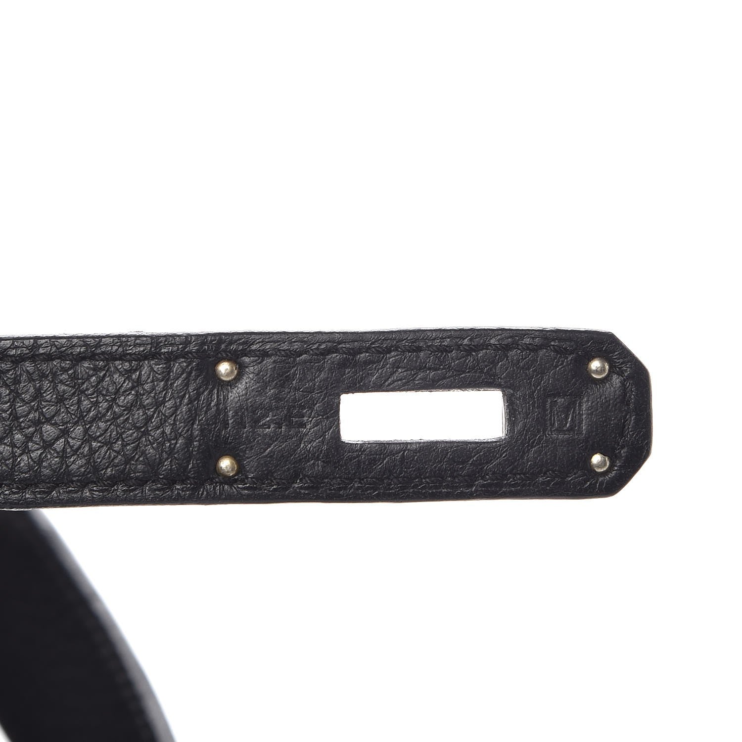 Hermes Taurillon Clemence Jypsiere 28 Black 7 of 8
