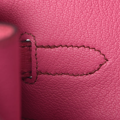 Hermes Ostrich Birkin 35 Fuchsia 17 of 43