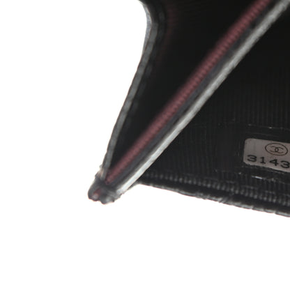 Chanel Caviar Quilted Flap Card Holder Wallet Black 8 of 8