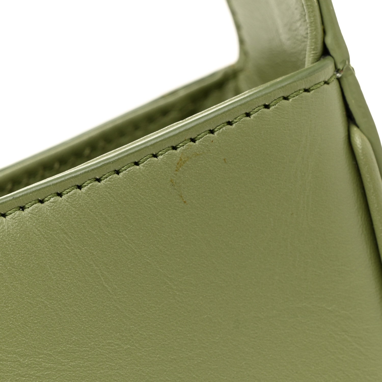 Saint Laurent Smooth Calfskin Le 5 A 7 Hobo Pistache 12 of 13