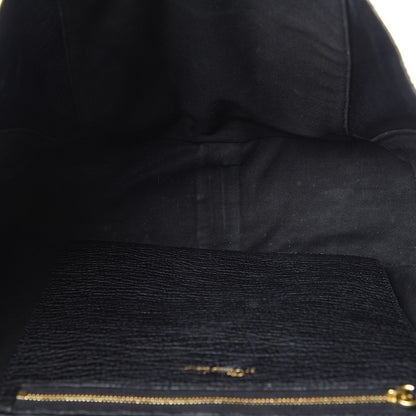 3.1 Phillip Lim 3.1 Textured Calfskin Medium Pashli Satchel Black 7 of 19
