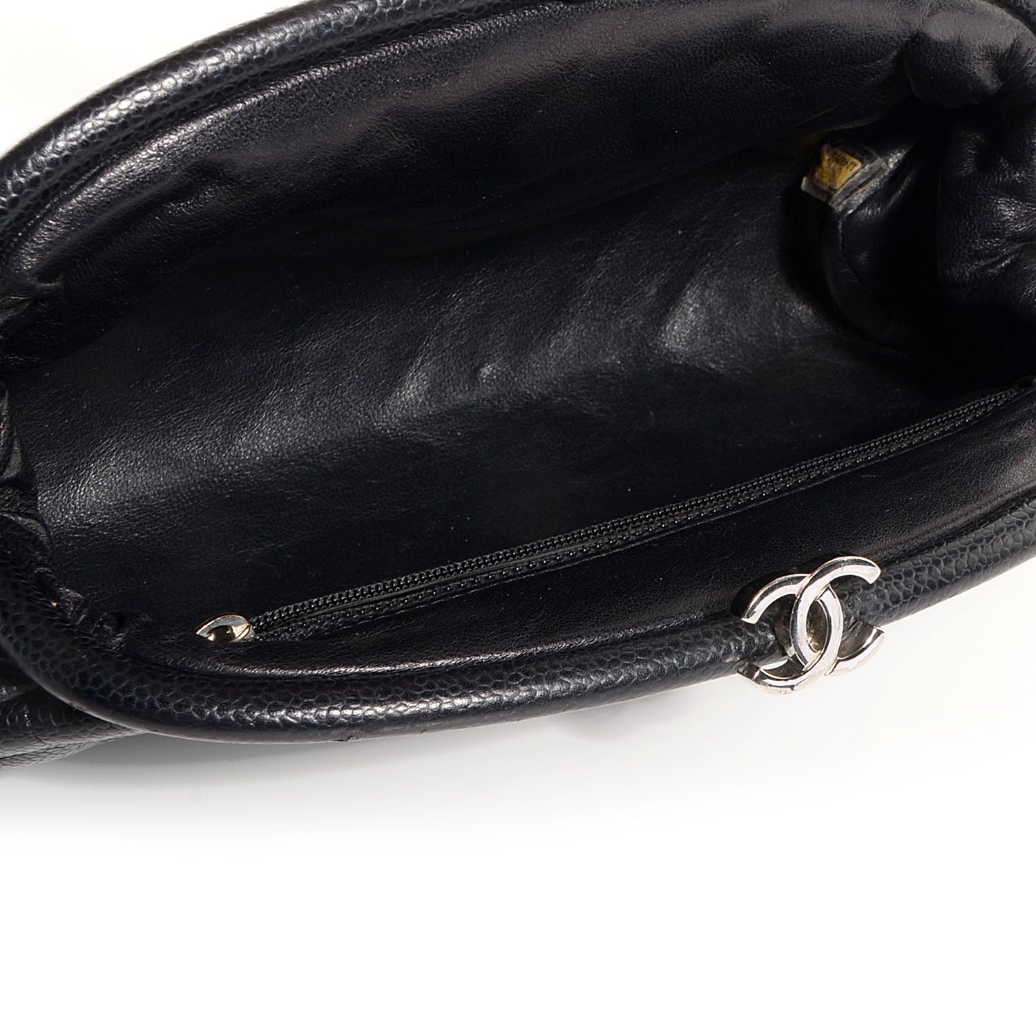 Chanel Caviar Quilted Timeless Clutch Black 5 of 7