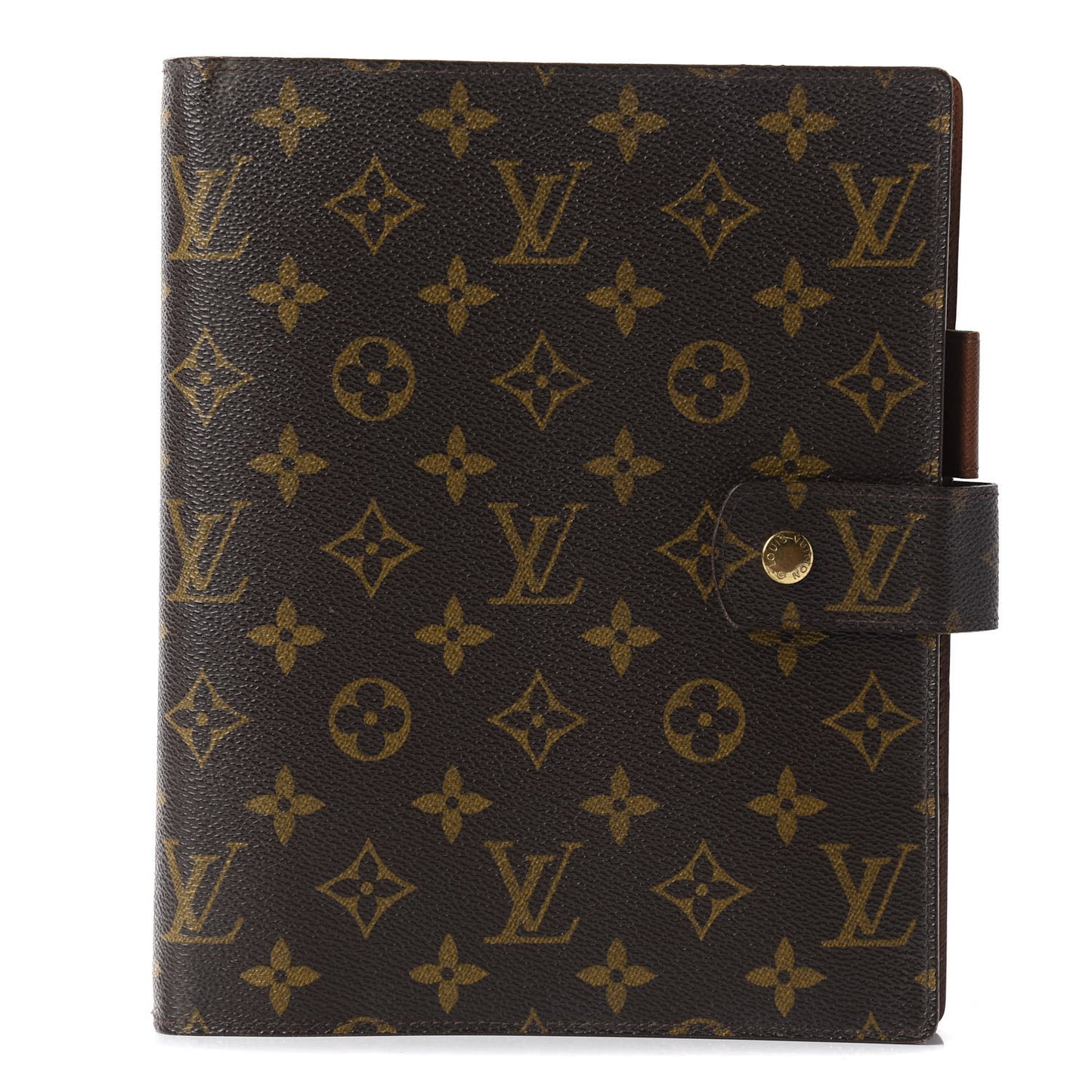 Monogram Large Ring Agenda Cover