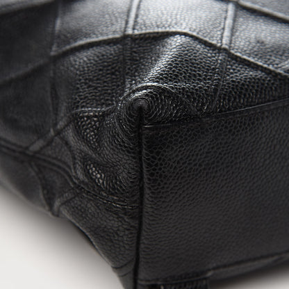 Chanel Caviar Diamond Stitched Backpack Black 8 of 8