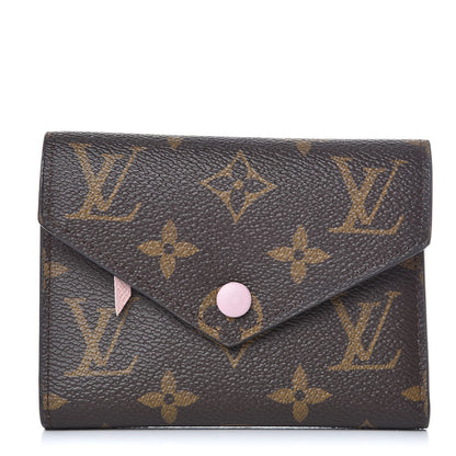 Louis Vuitton Monogram Victorine Wallet Rose Ballerine 1 of 9