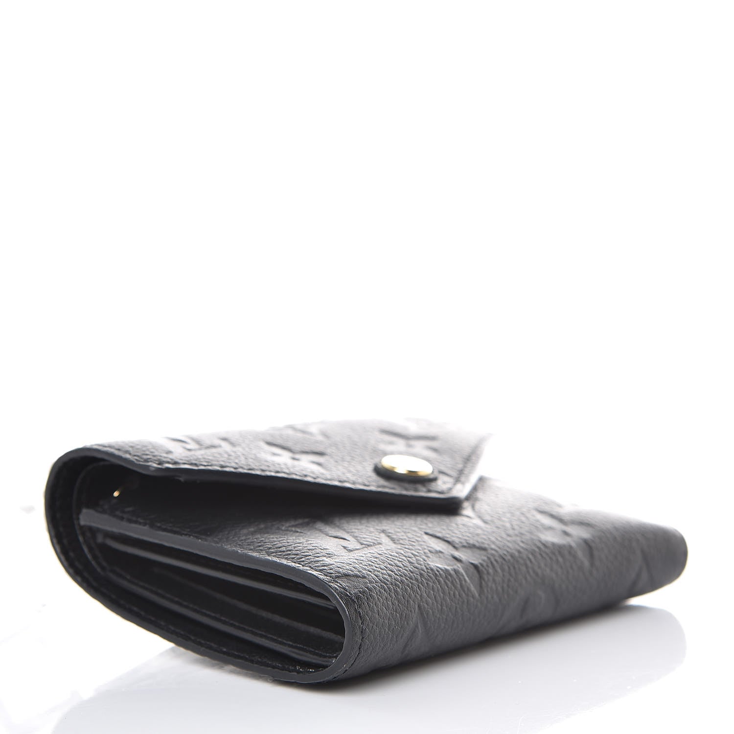 Louis Vuitton Empreinte Victorine Wallet Black 4 of 7