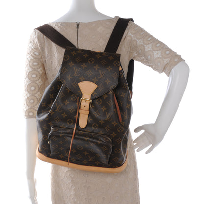 Louis Vuitton Monogram Montsouris GM Backpack 2 of 18